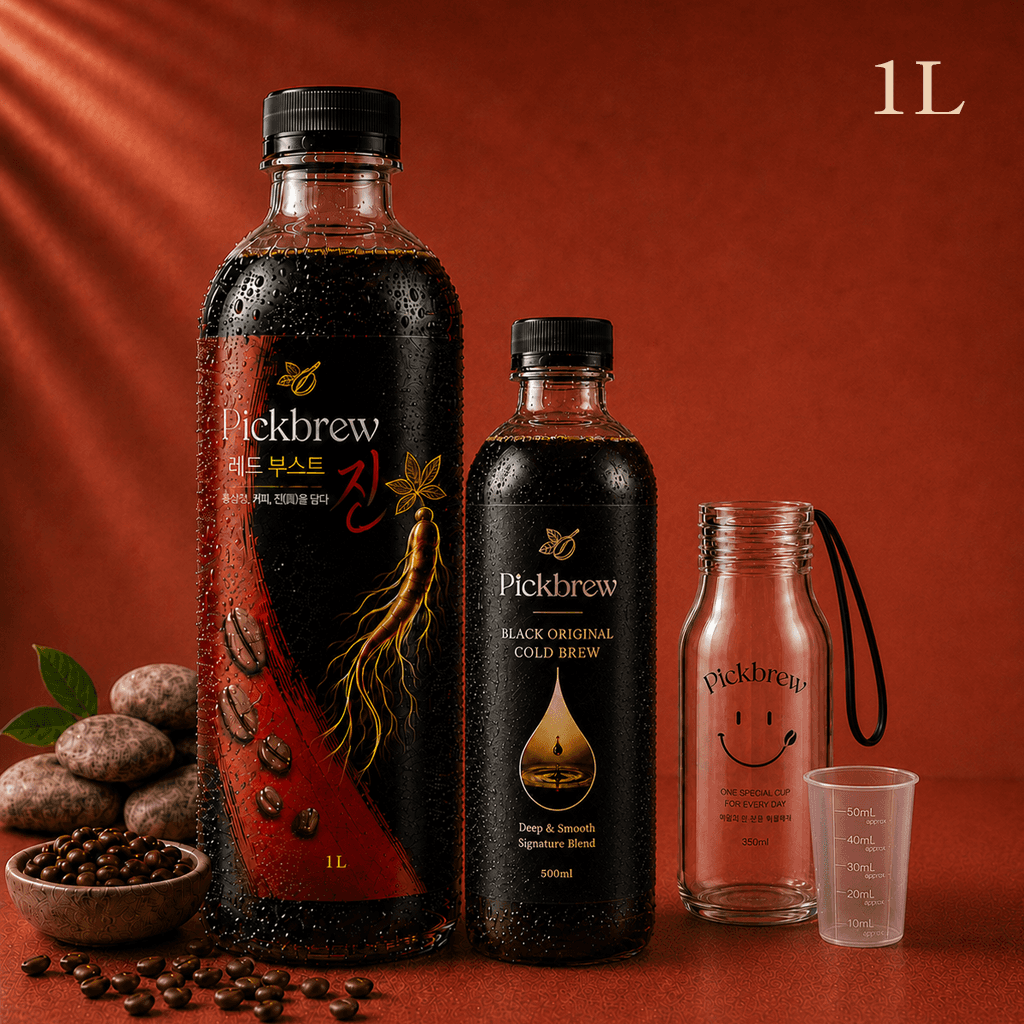 레드 진 1L 원액 [블랙 오리지널 500ml 원액·보틀·계량컵 증정]
